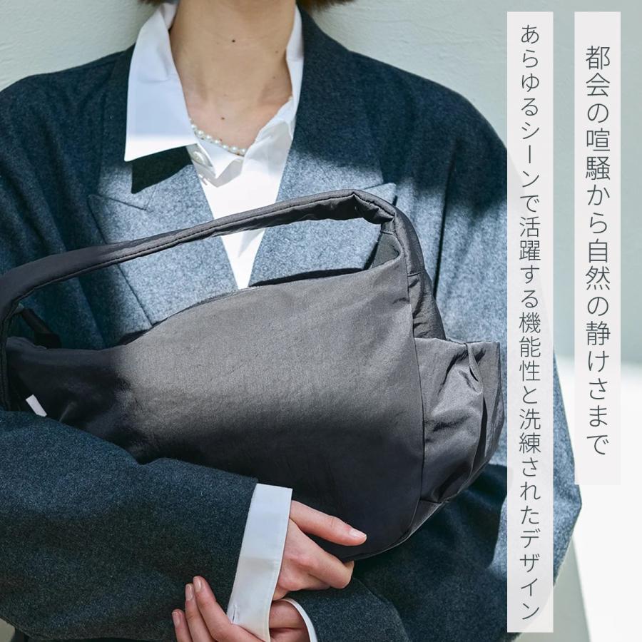 最大50% 10/7限定 NESK WASH ネスク ウォッシュ ショルダーバッグ メンズ レディース ブランド A4 斜めがけ 大容量 軽量 ハーフムーン 舟形 ナイロン NS-023 | NESK | 03