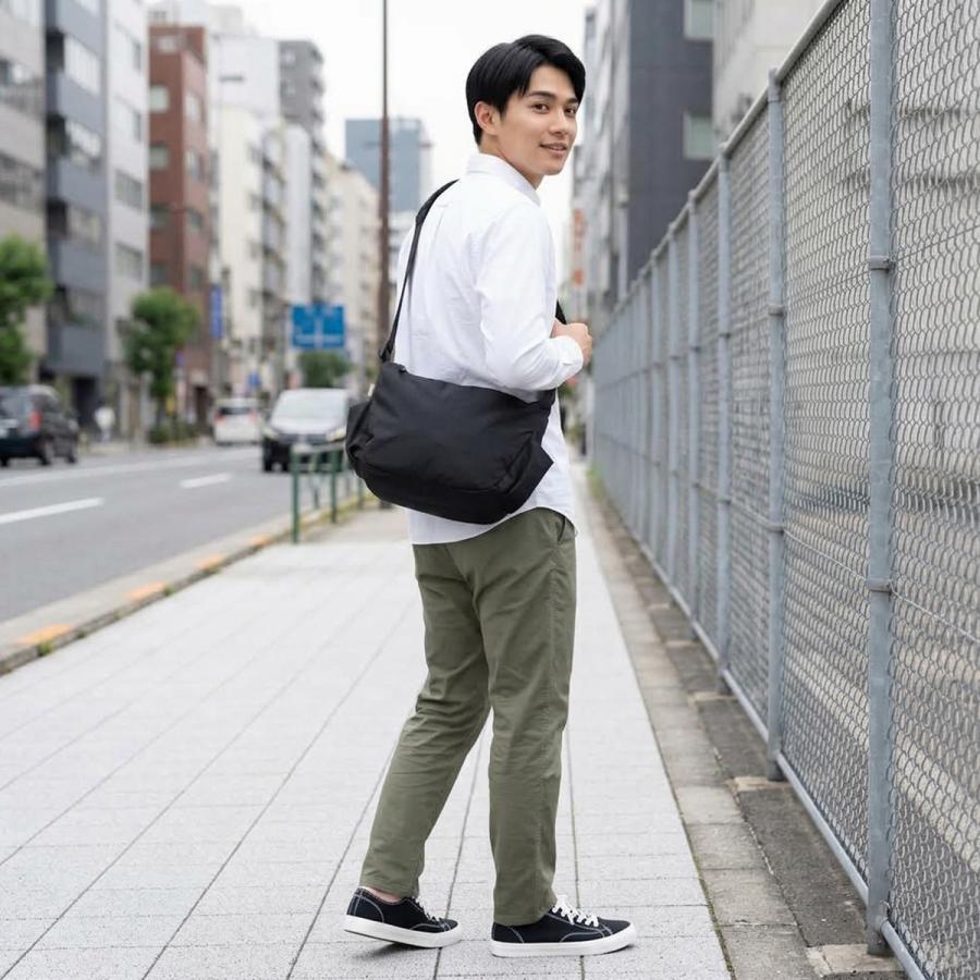 最大50% 10/7限定 NESK WASH ネスク ウォッシュ ショルダーバッグ メンズ レディース ブランド A4 斜めがけ 大容量 軽量 ハーフムーン 舟形 ナイロン NS-023 | NESK | 07