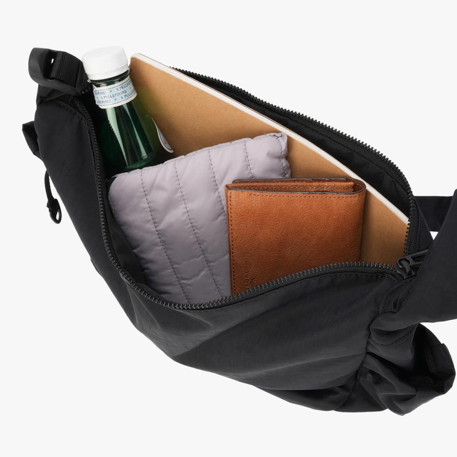 最大50% 10/7限定 NESK WASH ネスク ウォッシュ ショルダーバッグ メンズ レディース ブランド A4 斜めがけ 大容量 軽量 ハーフムーン 舟形 ナイロン NS-023 | NESK | 09