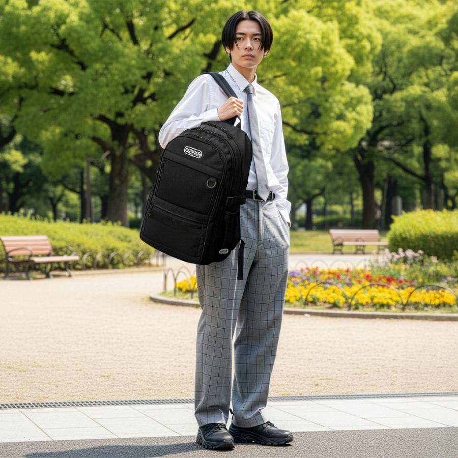 2026モデル アウトドアプロダクツ 32L 35L 拡張 通学 男子 女子 女子高生 高校生 クールリュック スクールバッグ OUTDOOR PRODUCTS oda110 | OUTDOOR PRODUCTS | 09