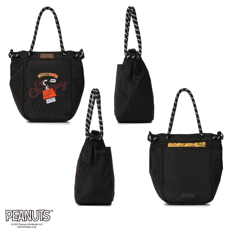 アウトドアプロダクツ PEANUTSコレクション スヌーピー トートバッグ ショルダーバッグ レディース A5 2WAY OUTDOOR PRODUCTS ODB036 | OUTDOOR PRODUCTS | 07