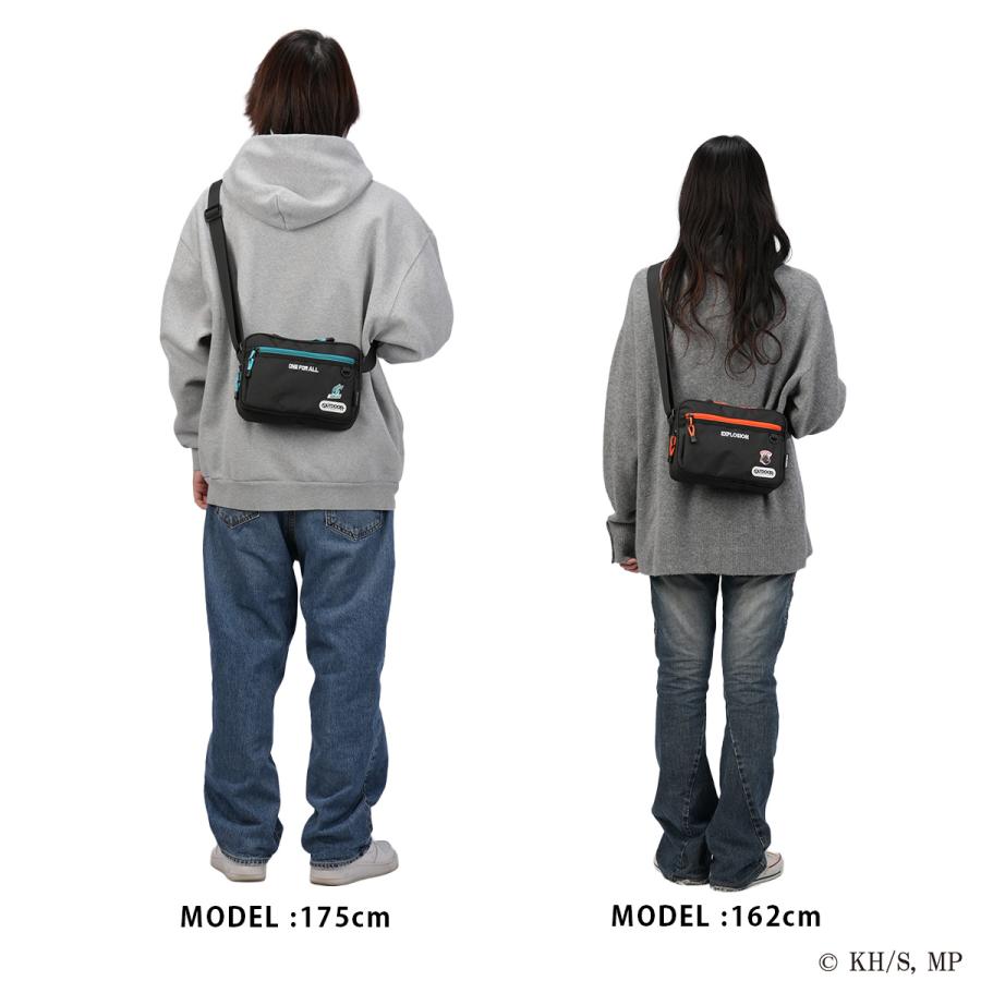 最大42% 1/18限定 アウトドアプロダクツ 僕のヒーローアカデミア ショルダーバッグ ブランド 軽量 小さめ ミニ 缶バッチ付き 2.3L OUTDOOR PRODUCTS ODHA01 | OUTDOOR PRODUCTS | 08