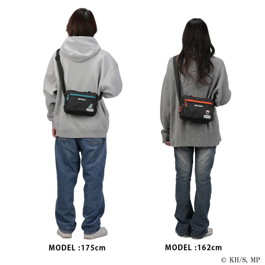 アウトドアプロダクツ 僕のヒーローアカデミア ショルダーバッグ ブランド 軽量 小さめ ミニ 缶バッチ付き 2.3L OUTDOOR PRODUCTS ODHA01 | OUTDOOR PRODUCTS | 08