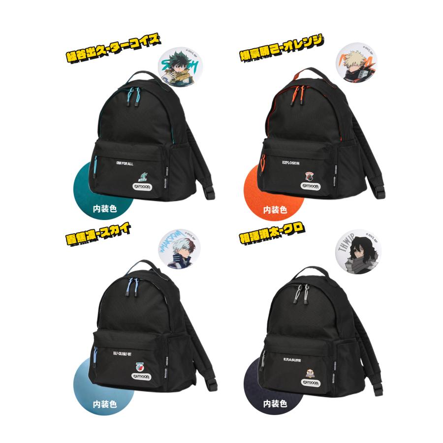 アウトドアプロダクツ 僕のヒーローアカデミア リュック メンズ レディース ブランド 軽量 通学 20L A4 缶バッチ付き OUTDOOR PRODUCTS ODHA04 | OUTDOOR PRODUCTS | 06