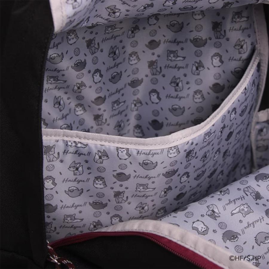 アウトドアプロダクツ ハイキュー!! リュック メンズ レディース ブランド 軽量 通学 旅行 黒 19L A4 デイパック OUTDOOR PRODUCTS ODHQ104 | OUTDOOR PRODUCTS | 16