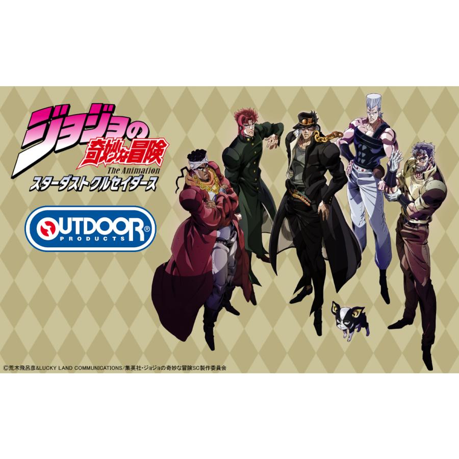 最大42% 9/15限定 アウトドアプロダクツ ジョジョの奇妙な冒険 ショルダーバッグ コラボ グッズ イギー スターダストクルセイダース OUTDOOR PRODUCTS ODJO03 | OUTDOOR PRODUCTS | 08