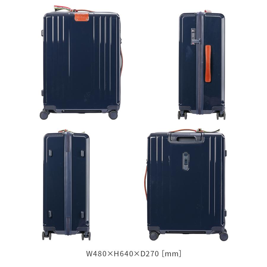 最大50% 4/25限定 オロビアンコ シンティラーレ スーツケース Lサイズ 61L ストッパー付き 静音 Orobianco Scintillare 92843 キャリーケース キャリーバッグ | Orobianco | 04