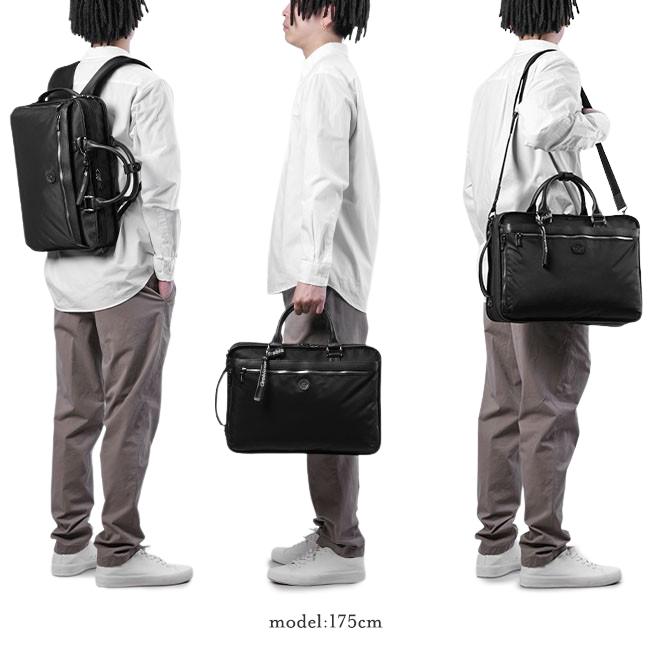 Orobianco ビジネスバッグ 3way ブラック キャンバス×レザー Orobianco（オロビアンコ） ビジネスバッグ Orobianco 3WAY リュック