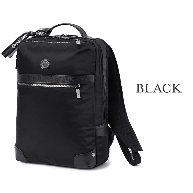 新品タグ付き✜オロビアンコ リュック ブラック 税込51,700円 Orobianco 最大51% 10/19限定 オロビアンコ ビジネスリュック