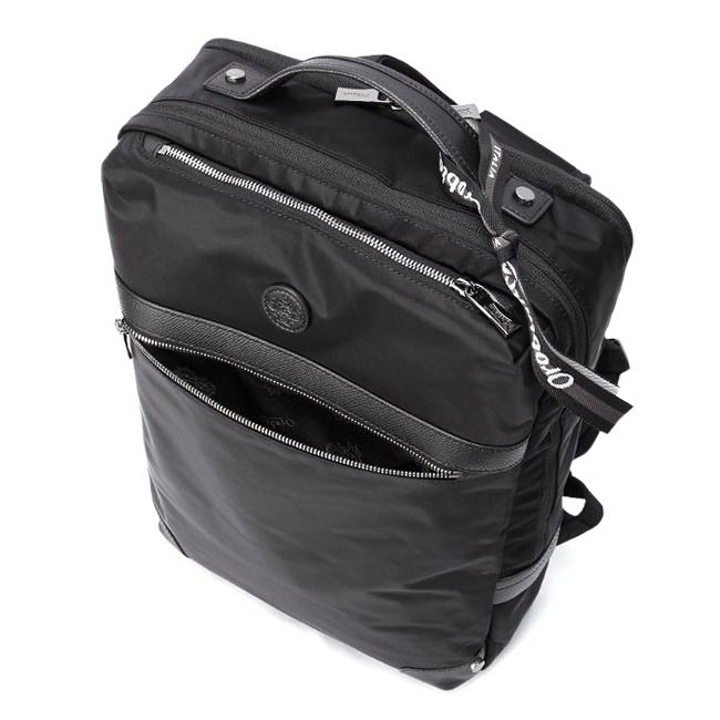 オロビアンコ ビジネスリュック メンズ ブランド 50代 40代 大容量 軽量 黒 通勤 17L A4 B4 ビジネスバッグ ソロペルテ Orobianco SOLO 92968 | Orobianco | 07