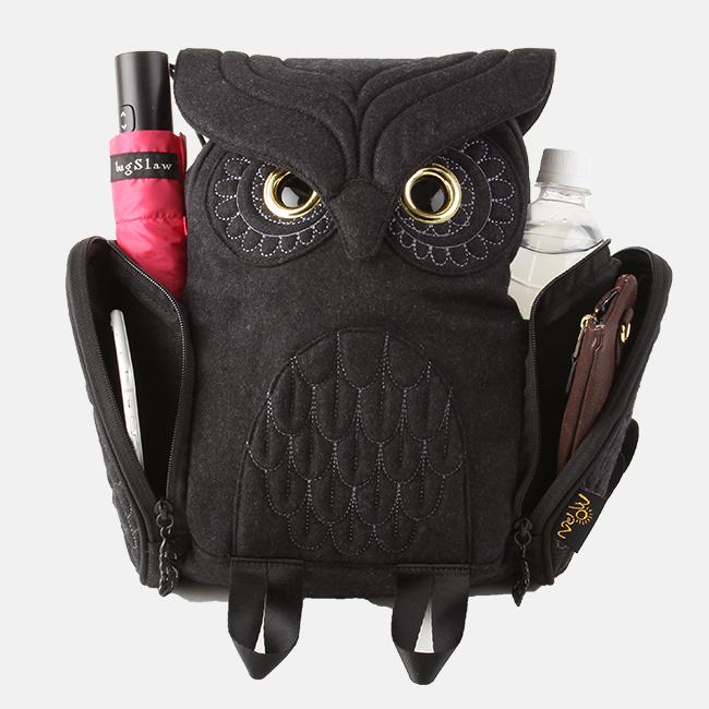 最大50% 3/25限定 モーンクリエイションズ ミミズク フクロウ リュック 6.8L クラシック レディース フランネル MORN CREATIONS OW-326 | ブランド登録なし | 13