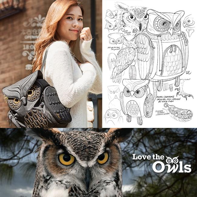 最大50% 2/5限定 モーンクリエイションズ ミミズク フクロウ リュック 6.8L クラシック レディース フランネル MORN CREATIONS OW-326 | ブランド登録なし | 16