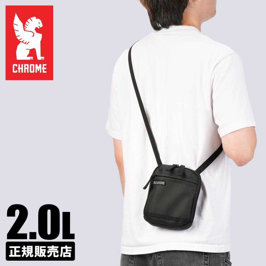 最大42% 3/30限定 クローム インダストリーズ パックポーチ ショルダーポーチ 縦型 2L マットブラック CHROME INDUSTRIES JP244 BJ010 | CHROME