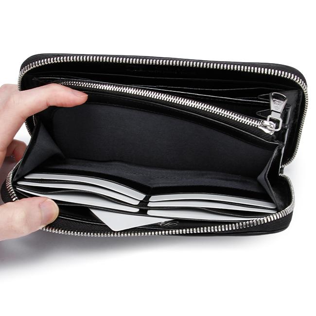 最大44% 4/17から p.i.d ピーアイディー 長財布 メンズ ブランド レザー 本革 大容量 軽量 ラウンドファスナー ロングウォレット メーゼ PID mese PAC1502 | P.I.D | 12