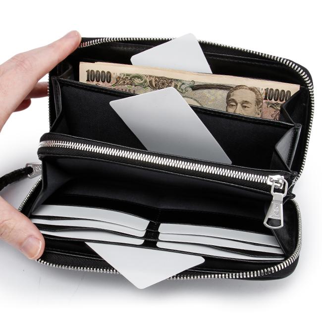 最大51% 12/26限定 p.i.d ピーアイディー 長財布 メンズ ブランド レザー 本革 大容量 軽量 ラウンドファスナー ロングウォレット メーゼ PID mese PAC1502 | P.I.D | 07