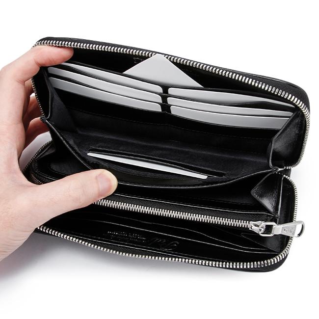 最大51% 2/7限定 p.i.d ピーアイディー 長財布 メンズ ブランド レザー 本革 大容量 軽量 ラウンドファスナー ロングウォレット メーゼ PID mese PAC1502 | P.I.D | 09