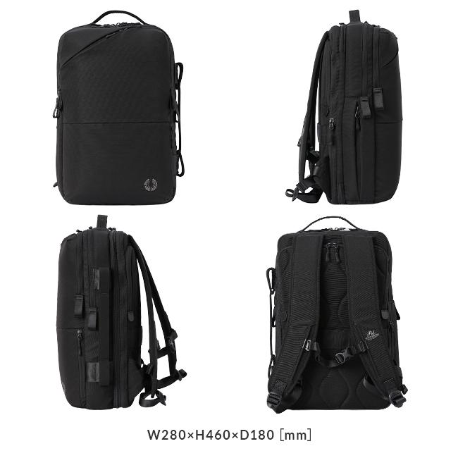 最大51% 2/7限定 p.i.d ピーアイディー ビジネスリュック メンズ ブランド 50代 40代 大容量 撥水 拡張機能 黒 通勤 A4 B4 26L トラビ PID Trabi PAK301 | P.I.D | 03