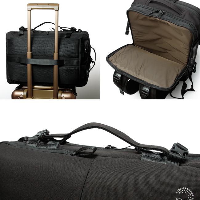 最大44% 4/17から p.i.d ピーアイディー ビジネスリュック メンズ ブランド 50代 40代 大容量 撥水 拡張機能 黒 通勤 A4 B4 40L 2WAY トラビ PID Trabi PAK304 | P.I.D | 14