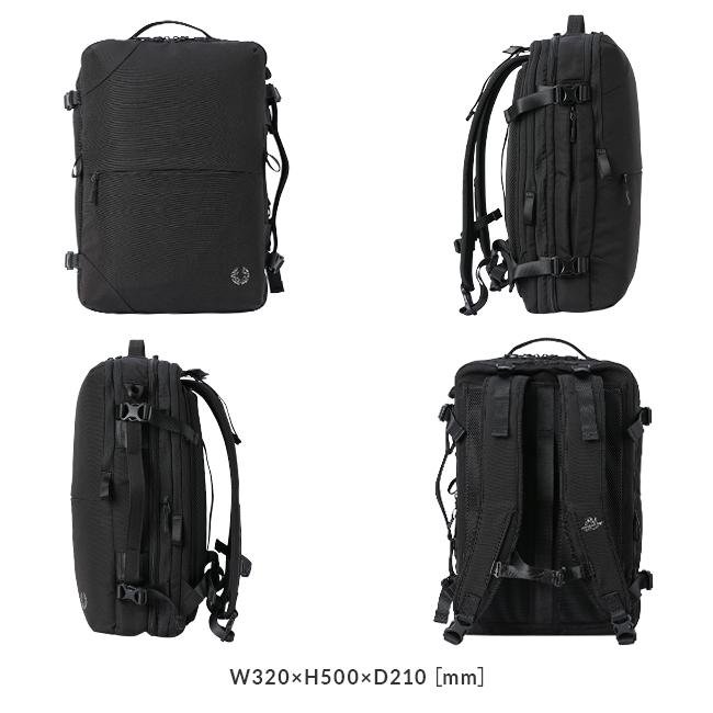 【極美品】　PID バックパック　リュック　2WAY PAK304 40L 黒 PID 公式ショップ】2WAY トラベル ビジネス バックパック 40L