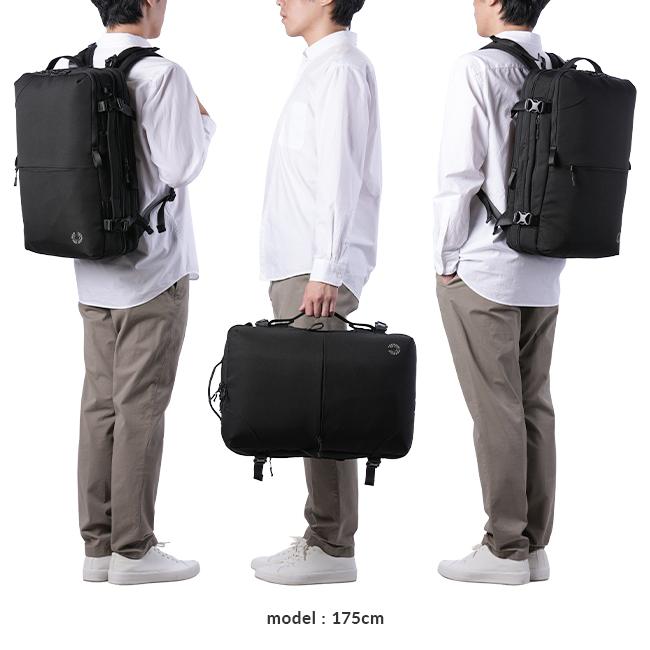 最大50% 1/15限定 p.i.d ピーアイディー ビジネスリュック メンズ ブランド 50代 40代 大容量 撥水 拡張機能 黒 通勤 A4 B4 40L 2WAY トラビ PID Trabi PAK304 | P.I.D | 04