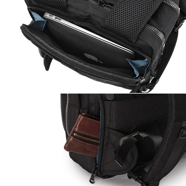 ピーアイディー p.i.d ビジネスリュック メンズ 50代 40代 通勤 軽量 大容量 大人 スマート 14L ビジネスバッグ PID nove PAN201 | P.I.D | 14