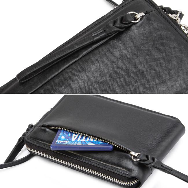 最大44% 8/2まで ピーアイディー p.i.d 財布 二つ折り財布 ミドル財布 ショルダーウォレット スマホポーチ メンズ ブランド レザー 本革 PID PAP5002 | P.I.D | 09