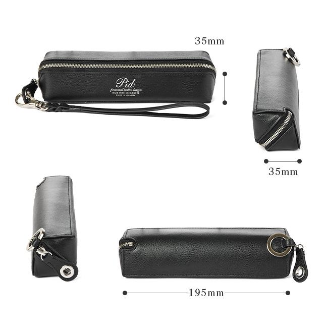 最大51% 12/28限定 ピーアイディー p.i.d ペンケース メンズ エンボスレザー 本革 筆箱 大人 スマート セルヴァ PID selva pap5004 | P.I.D | 05