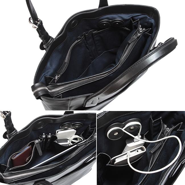 最大42% 3/20限定 p.i.d ピーアイディー トートバッグ メンズ レディース ブランド 大きめ 撥水 本革 通勤 肩掛け レザー ビジネスバッグ A4 PID paz101 | P.I.D | 13