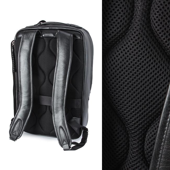 最大42% 3/20限定 ピーアイディー p.i.d ビジネスリュック メンズ 50代 40代 通勤 撥水 本革 大人 レザー 薄型 スリム ビジネスバッグ PID paz102 | P.I.D | 16