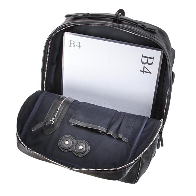 最大42% 4/23限定 ピーアイディー p.i.d ビジネスリュック メンズ 50代 40代 通勤 撥水 本革 大人 レザー 薄型 スリム ビジネスバッグ PID paz102 | P.I.D | 10