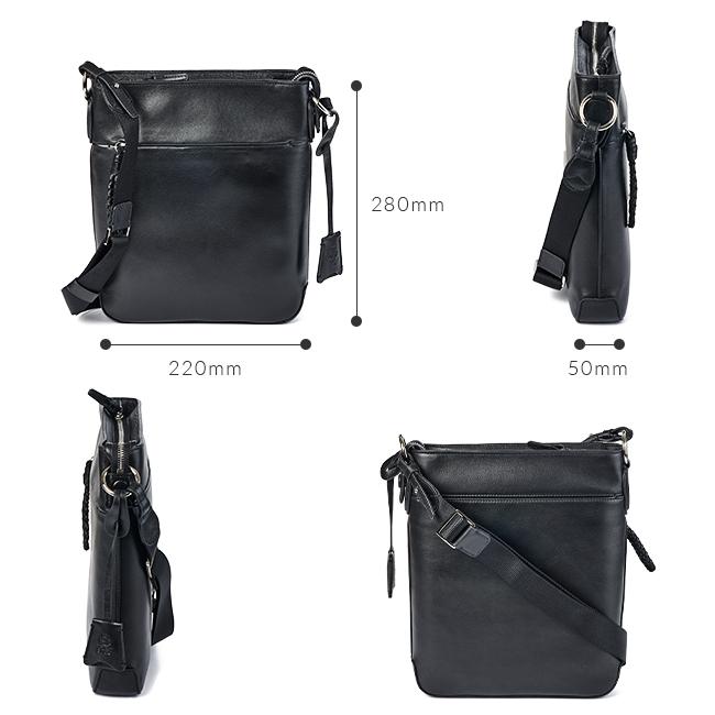 最大53% 2/27から ピーアイディー p.i.d ショルダーバッグ メンズ コンパクト レザー 本革 軽量 縦型 撥水 斜めがけ エクリール PID ecrire paz103 | P.I.D | 07