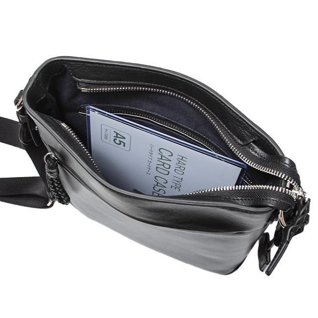 最大44% 3/21から ピーアイディー p.i.d ショルダーバッグ メンズ コンパクト レザー 本革 軽量 縦型 撥水 斜めがけ エクリール PID ecrire paz103 | P.I.D | 10