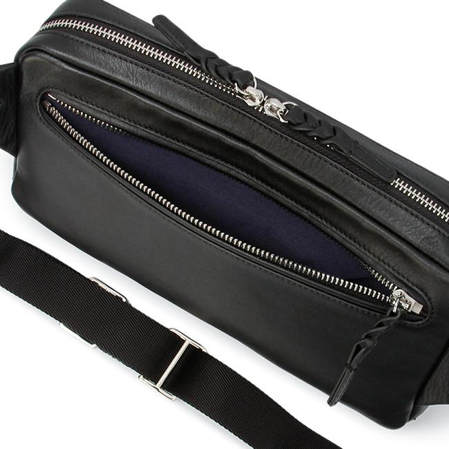 最大42% 3/20限定 p.i.d ピーアイディー ボディバッグ ウエストバッグ メンズ ブランド レザー 本革 撥水 軽量 横型 斜めがけ エクリール PID Ecrire PAZ104 | P.I.D | 14