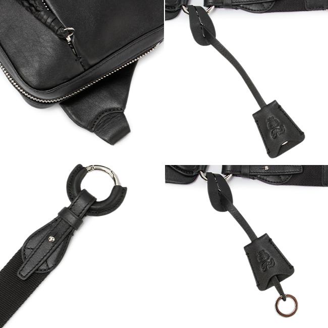 最大50% 1/15限定 p.i.d ピーアイディー ボディバッグ ウエストバッグ メンズ ブランド レザー 本革 撥水 軽量 横型 斜めがけ エクリール PID Ecrire PAZ104 | P.I.D | 17