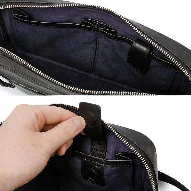 最大51% 2/7限定 p.i.d ピーアイディー ボディバッグ ウエストバッグ メンズ ブランド レザー 本革 撥水 軽量 横型 斜めがけ エクリール PID Ecrire PAZ104 | P.I.D | 11