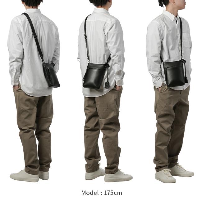 最大51% 12/26限定 p.i.d ピーアイディー ショルダーバッグ ショルダーポーチ メンズ ブランド レザー 本革 軽量 撥水 縦型 B6 エクリール PID Ecrire PAZ107 | P.I.D | 07