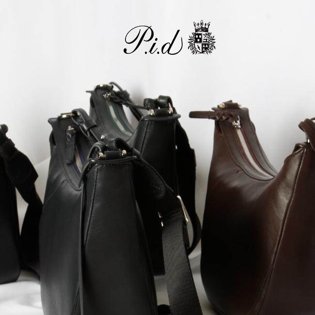 最大42% 8/21限定 p.i.d ピーアイディー ラウンドショルダーバッグ メンズ レディース ブランド レザー 本革 軽量 撥水 舟型 A5 エクリール PID Ecrire PAZ107 | P.I.D | 19