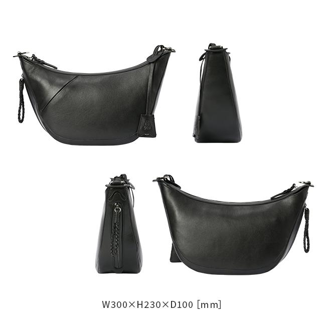 最大51% 2/7限定 p.i.d ピーアイディー ラウンドショルダーバッグ メンズ レディース ブランド レザー 本革 軽量 撥水 舟型 A5 エクリール PID Ecrire PAZ107 | P.I.D | 06