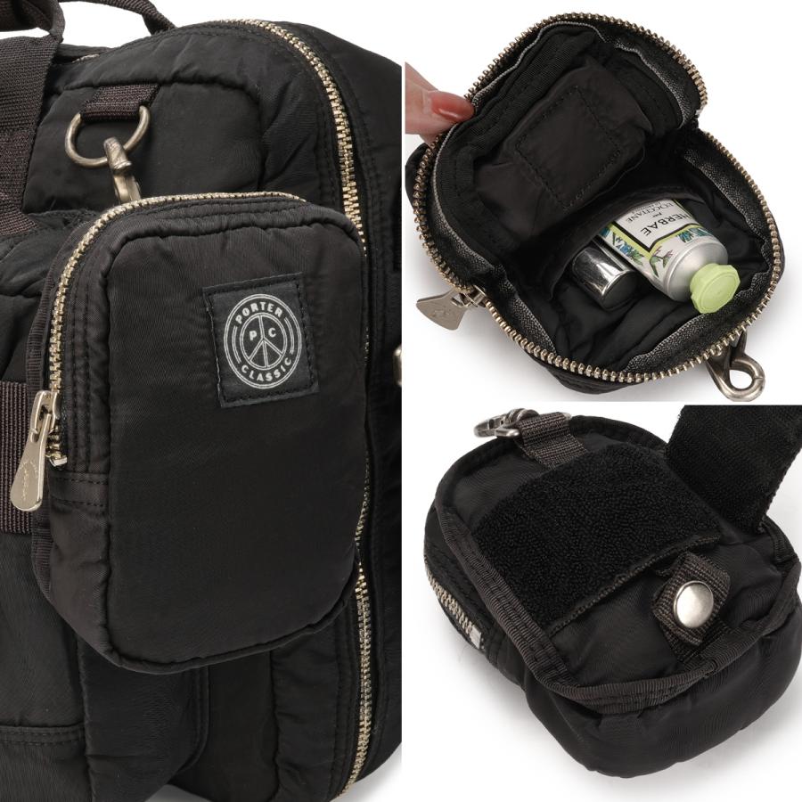 porter classic 3WAY スーパーナイロンバッグ ブラック PORTER CLASSIC（ポータークラシック） スーパーナイロン ビジネス