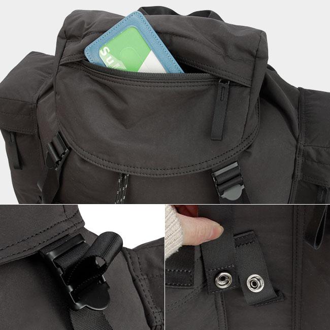 最大51% 2/17まで ポータークラシック ウェザーニュートン リュック メンズ ブランド 大容量 日本製 通学 通勤 旅行 黒 A4 B4 A3 PORTER CLASSIC 050-2086 | PORTER CLASSIC | 12