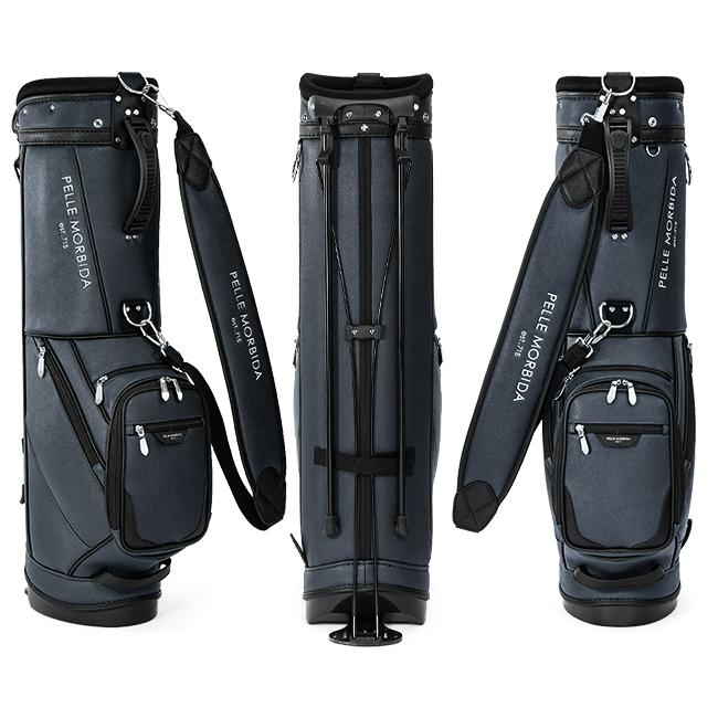 最大42% 8/30限定 ペッレモルビダ ゴルフ PELLE MORBIDA GOLF PMO-PG001 キャディバッグ 9型 5分割 スタンド | PELLE MORBIDA | 14