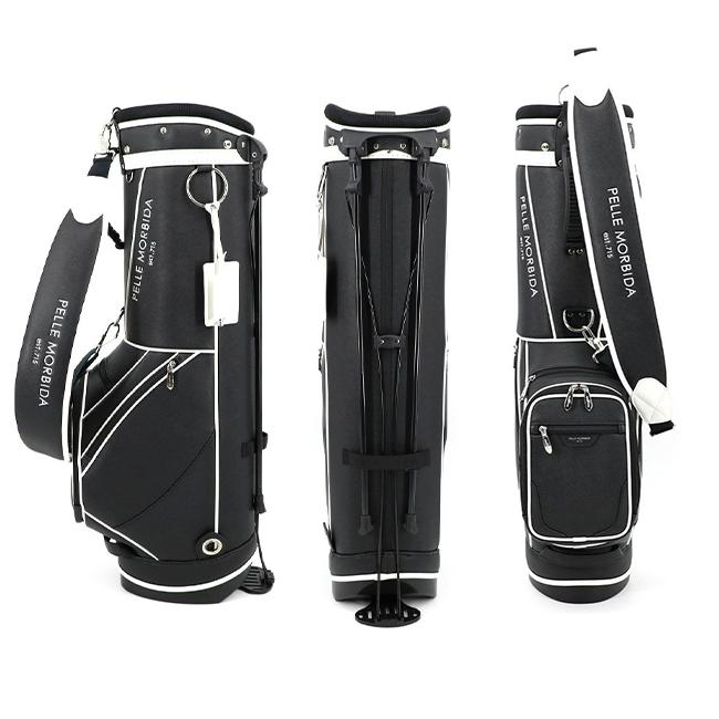 最大42% 8/30限定 ペッレモルビダ ゴルフ PELLE MORBIDA GOLF PMO-PG001 キャディバッグ 9型 5分割 スタンド | PELLE MORBIDA | 16