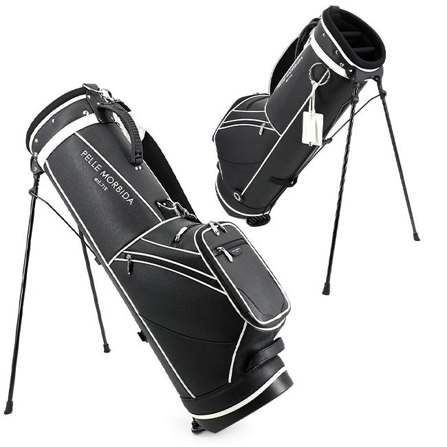 最大42% 8/30限定 ペッレモルビダ ゴルフ PELLE MORBIDA GOLF PMO-PG001 キャディバッグ 9型 5分割 スタンド | PELLE MORBIDA | 13