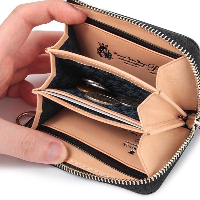最大51% 2/7限定 ピーアイディー p.i.d 財布 ミニ財布 小銭入れ ミニウォレット コインケース 日本製 本革 レザー コードバン メンズ PID 25266 | P.I.D | 11