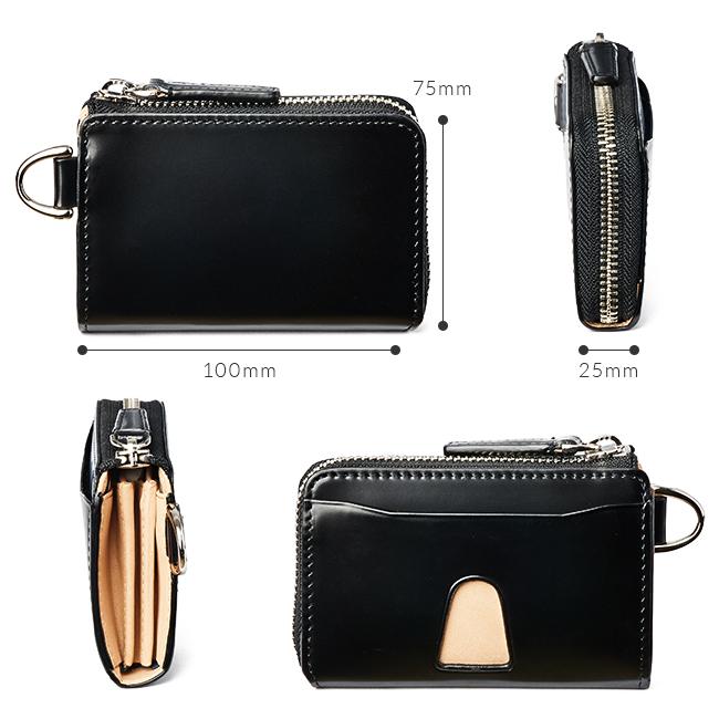 最大51% 2/7限定 ピーアイディー p.i.d 財布 ミニ財布 小銭入れ ミニウォレット コインケース 日本製 本革 レザー コードバン メンズ PID 25266 | P.I.D | 06