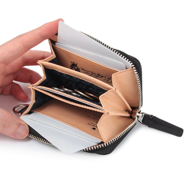 最大51% 2/7限定 ピーアイディー p.i.d 財布 ミニ財布 小銭入れ ミニウォレット コインケース 日本製 本革 レザー コードバン メンズ PID 25266 | P.I.D | 08