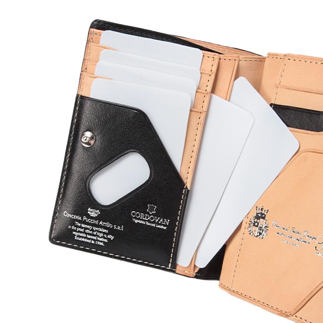 ピーアイディー p.i.d 財布 二つ折り財布 ミドル財布 ミドルウォレット 日本製 本革 レザー コードバン メンズ PID vasto 25269 在庫限り | P.I.D | 10