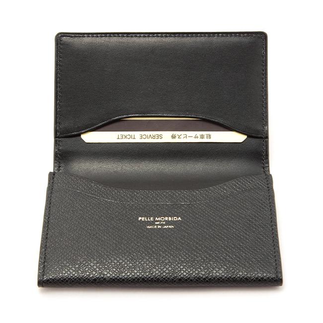 ペッレモルビダ 名刺入れ 本革 型押しレザー PELLE MORBIDA PMO-BA305 バルカ オーバーロード | PELLE MORBIDA | 13