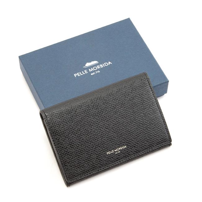 ペッレモルビダ 名刺入れ 本革 型押しレザー PELLE MORBIDA PMO-BA305 バルカ オーバーロード | PELLE MORBIDA | 18
