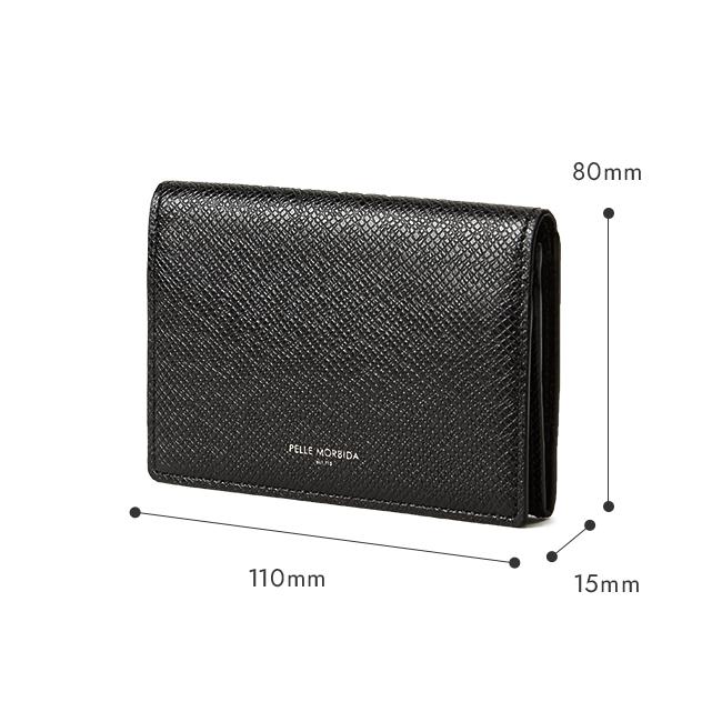 ペッレモルビダ 名刺入れ 本革 型押しレザー PELLE MORBIDA PMO-BA305 バルカ オーバーロード | PELLE MORBIDA | 07